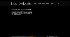 Desktop Screenshot of evasionland.com